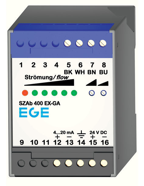 IECEx-approved SZAb evaluation devices for flow monitors